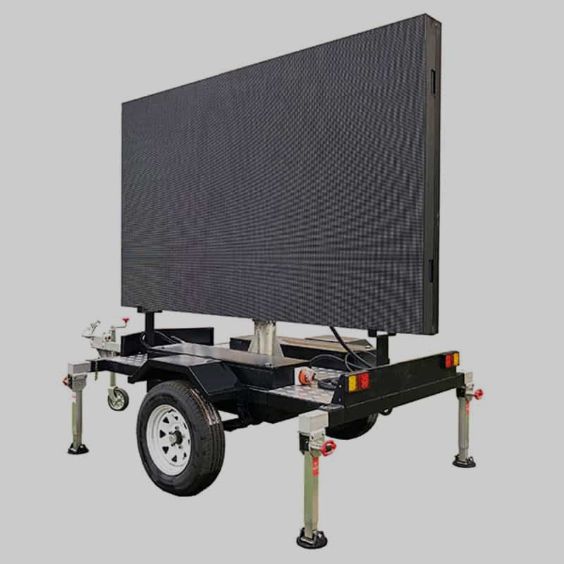 VMS-TR-R Trailer Mounted Variable Message Sign Board