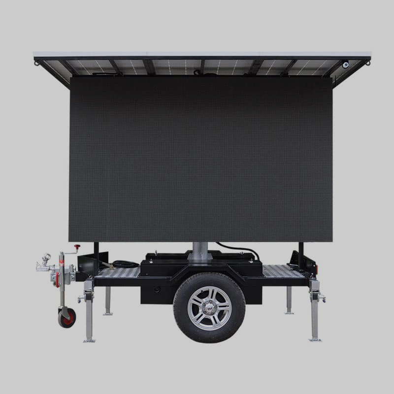 VMS-TR-RSU Solar Trailer Mounted Variable Message Sign