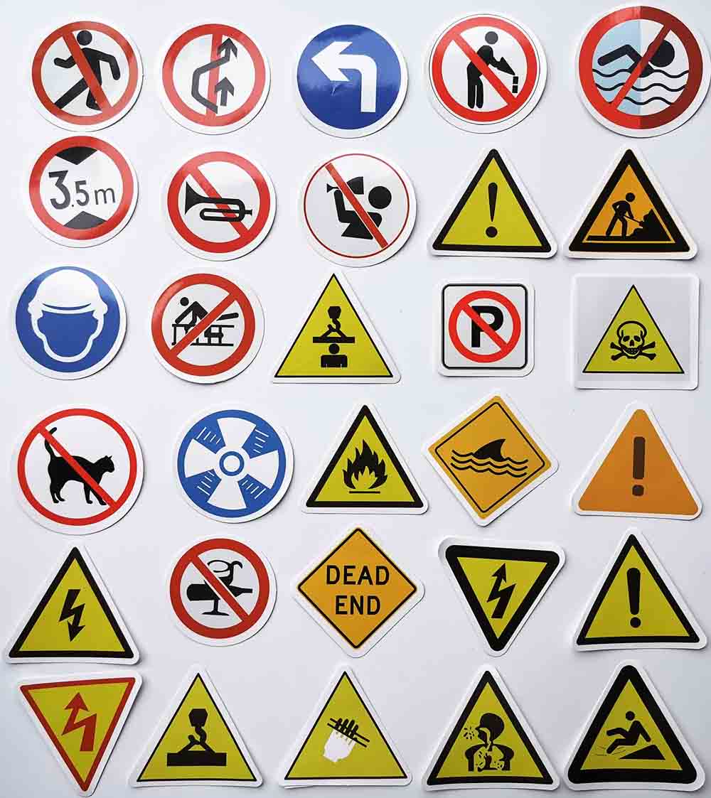 Signes d'avertissement