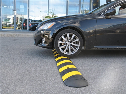 can you park on a speed bump