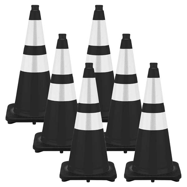 Black Traffic Cones