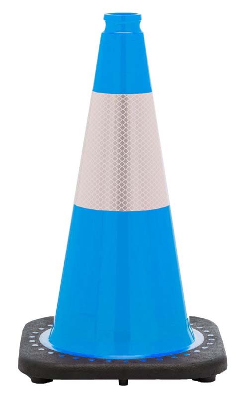 Blue Traffic Cones