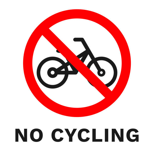 Cycle Prohibited Sign