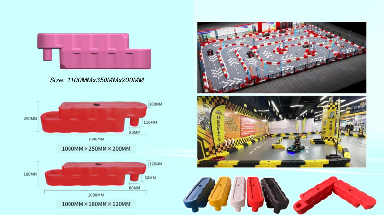 Go-Kart Track Barriades for Kids