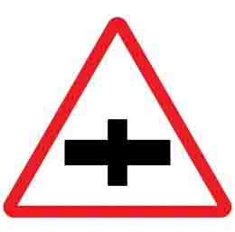 Major Road Ahead Sign