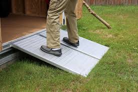 Metal Ramp for Shed