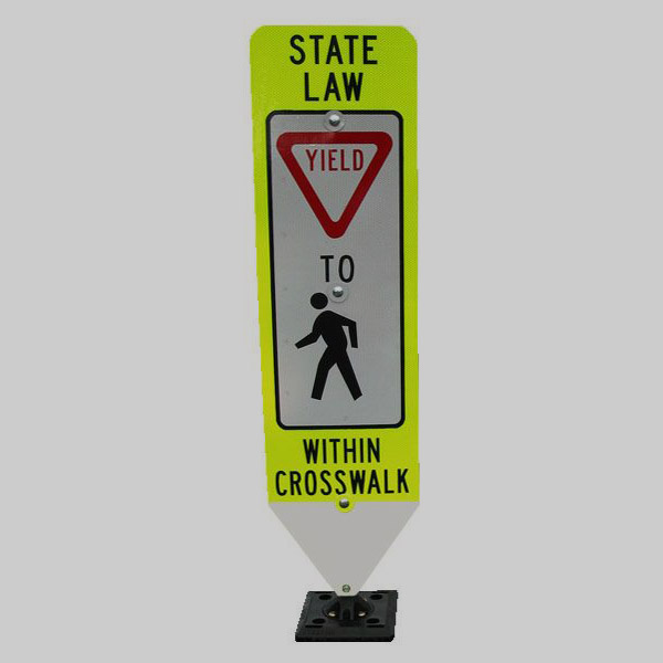 Pedestrian Crosswalk Signs