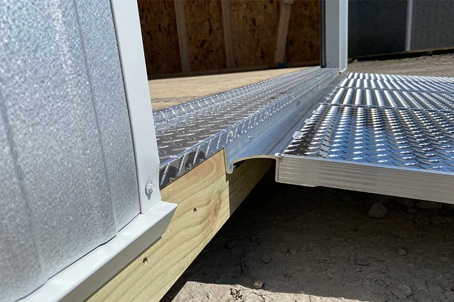 Permanent Shed Ramps
