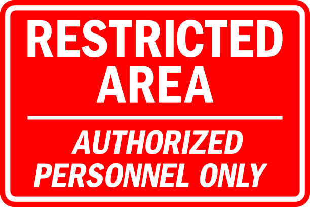 Restricted Zone Sign