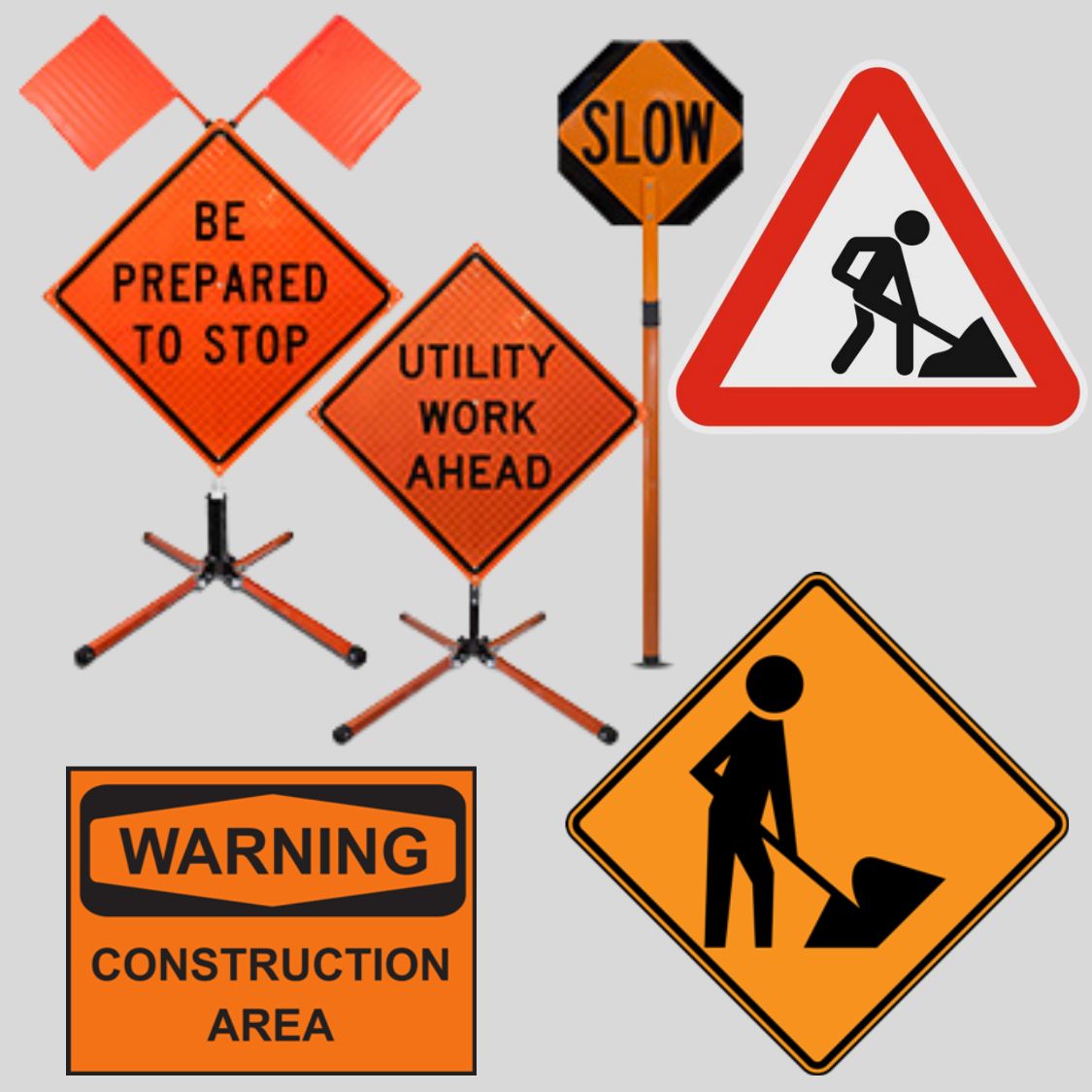 Road Construction Signs