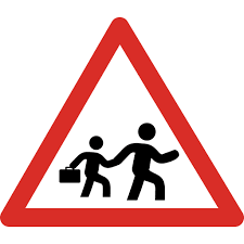 School Ahead Sign