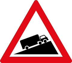 Steep Ascent Sign
