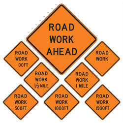 Temporary Traffic Sign