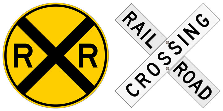 Train Crossing Sign