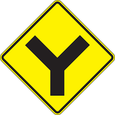 Y-Intersection Sign