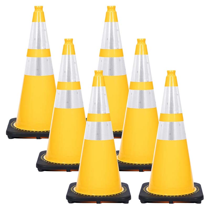 Yellow Traffic Cones