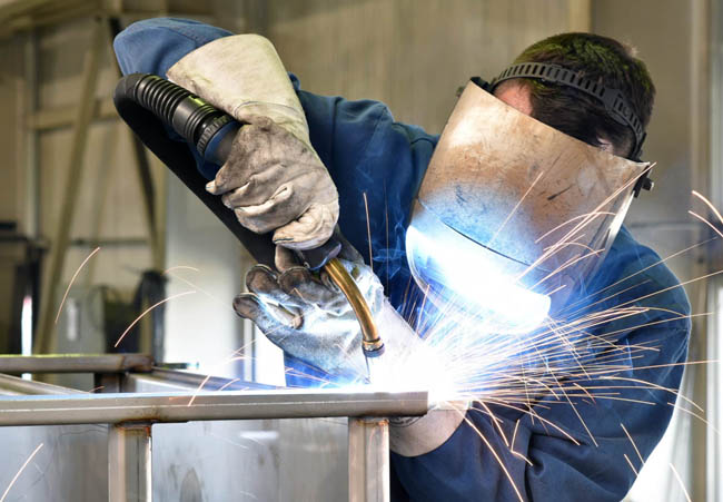 barricade stand welding