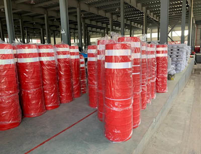 drums in warehouse