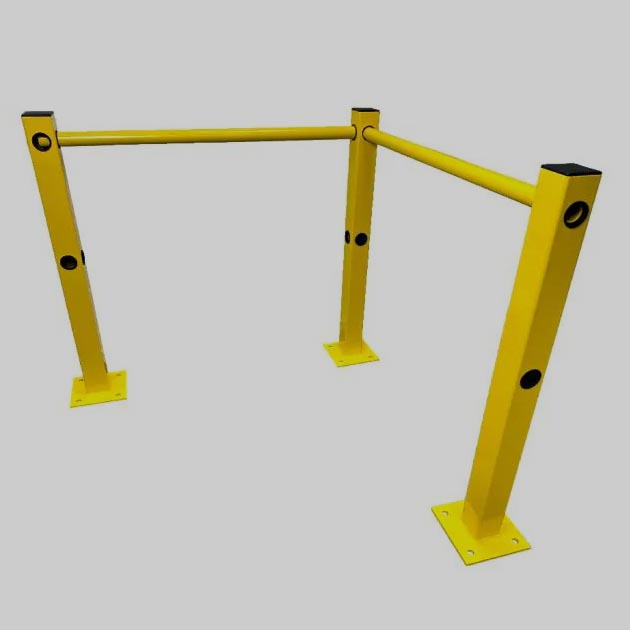 galvanised pedestrian barriers