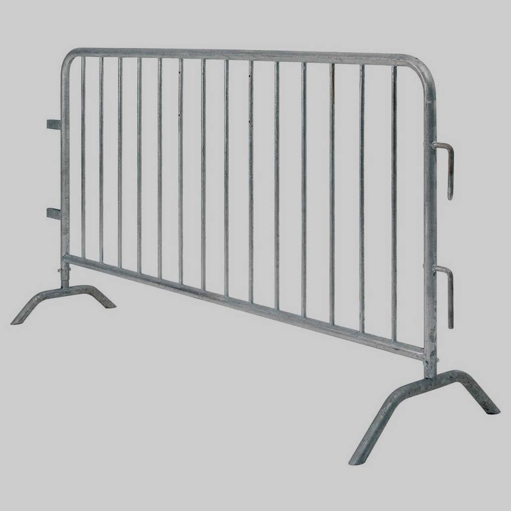 metal pedestrian barriers
