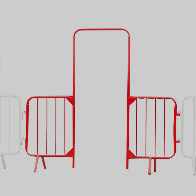 pedestrian control barrier gate
