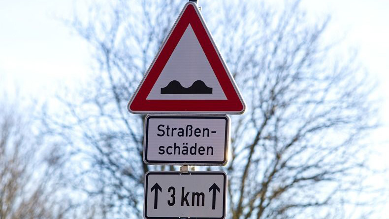 road traffic signs in germany