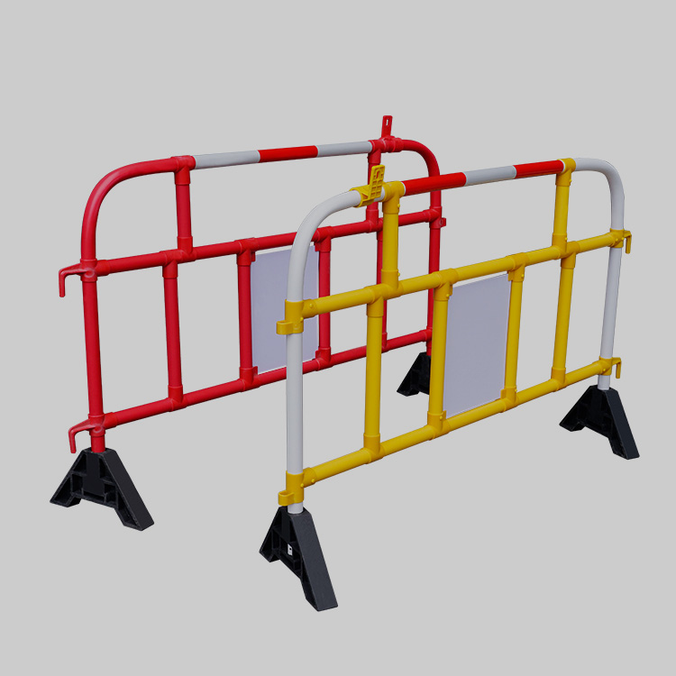 temporary pedestrian barrier