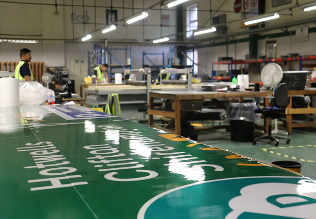 traffic signs laminate