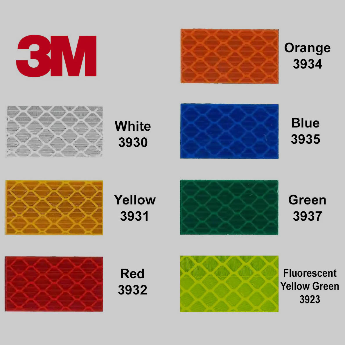3M HIP-3930-Series-Colors