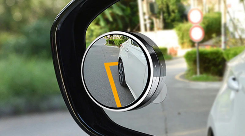 Car Mirror in Parking