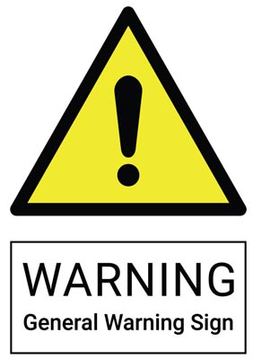 General Warning Sign