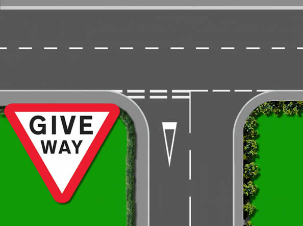 Give Way Lines