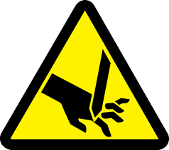 Hand Hazard Sign