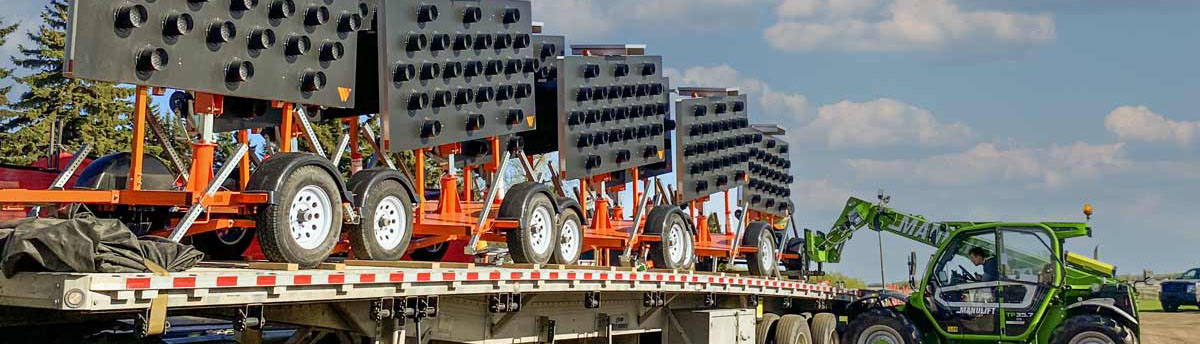 How to Transport and Operate Arrow Board Trailers