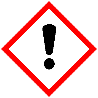 Irritant Hazard Sign