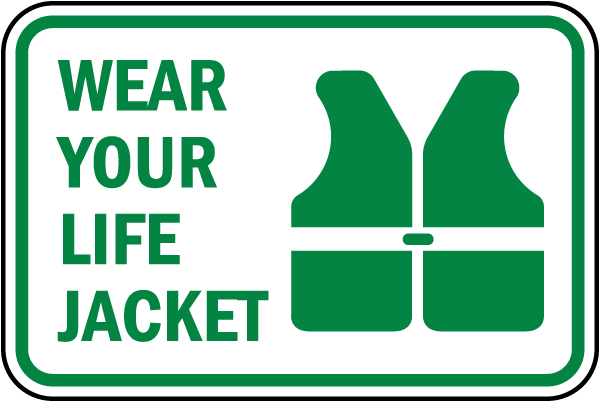 Life Jacket Signage