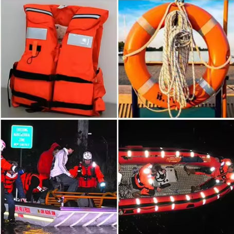 Marine and Aviation Safety reflective tapes
