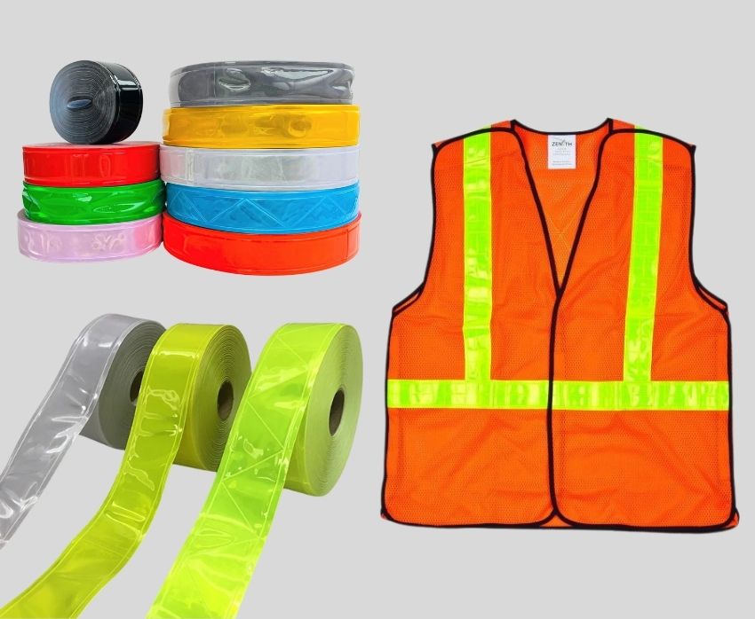 PVC Prismatic Reflective Tape for Clothing