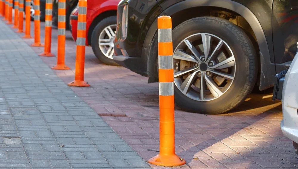 Parking Bollards in Parking