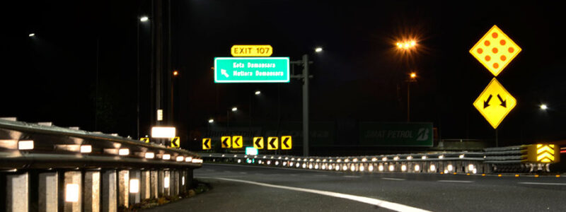 RA1, RA2, and RA3 reflective sheeting for road signs