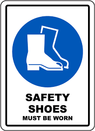 Safety Footwear Sign