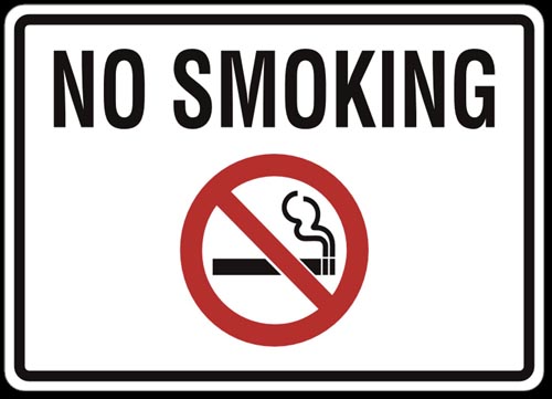 Smoking Prohibited Sign