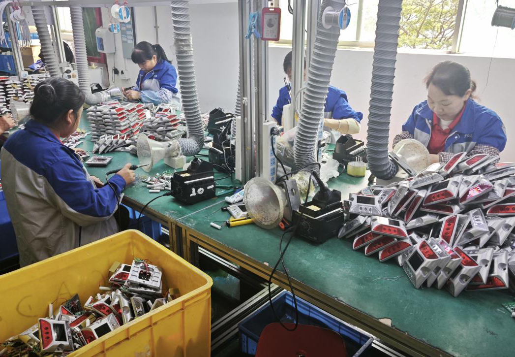 Solar Road Stud Assembly Line 2