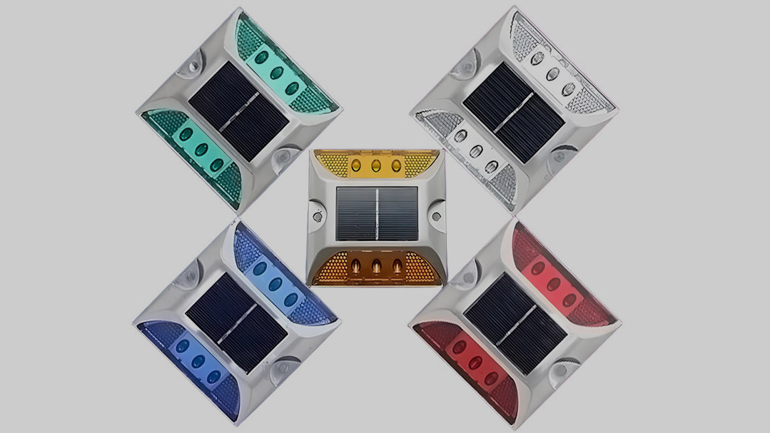 Solar Road Stud by Color