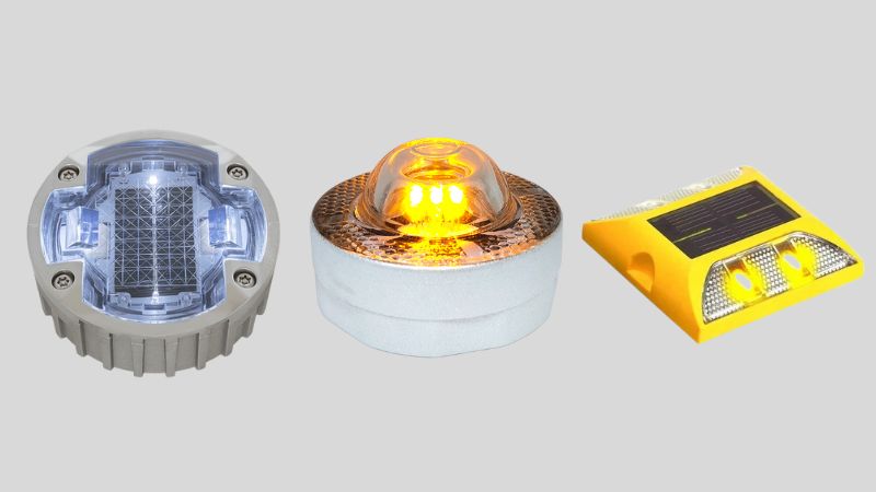 Solar Road Stud by Material