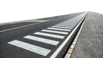 Wide Lines on Road