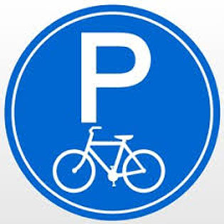 cycle parking sign