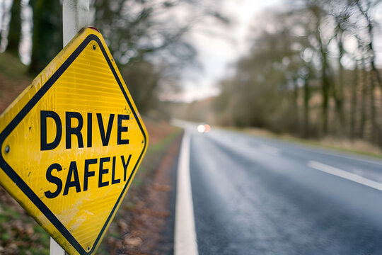 drive safely sign