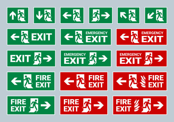 fire emergency signs