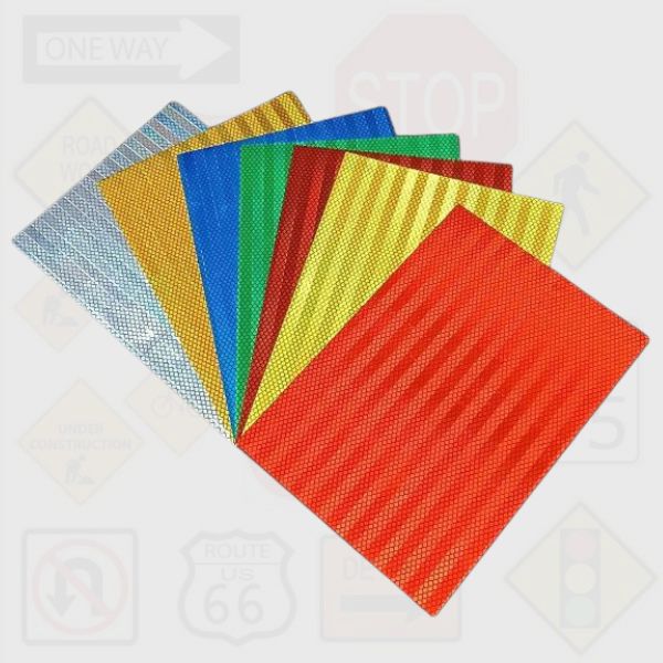 reflective sheeting for traffic signs